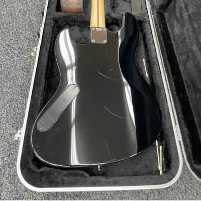 2020 Fender Aerodyne Jazz Bass 2020 MIJ Black 4-String Made in Japan w Hard Case & Strap Excellent image 6