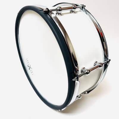 HXM 13” X 5” White Snare Drum w Stand for Roland Alesis Kit OPEN BOX image 3