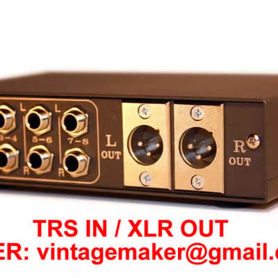 Summing Mixer LittleOne 8x2 with 1 x Stereo to 2 Mono switch -15dB basic image 5