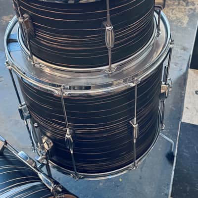 Barton Essential Beech Three piece Drum Kit - Ebony image 7