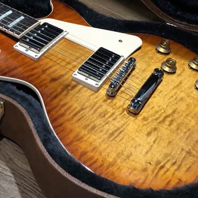 Gibson Les Paul ES Standard no f-holes: 2016 Light Burst.  Only 100 Made !  Discontinued / 6.25 lbs. image 1
