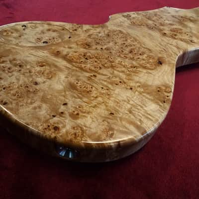 Rukavina 8 String Ripple Lap Steel -- 24" Burled Maple image 3