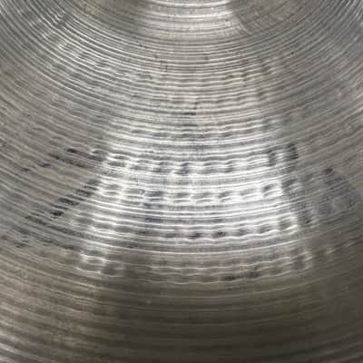 Vintage Zildjian A 14" Rock Hi Hat Cymbals Top 1336g & Bottom 1510g NICE image 5