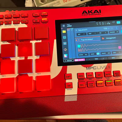 Akai MPC Live II Standalone Sampler / Sequencer Supreme Edition 2021 - Present Red image 9