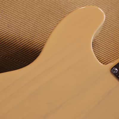 2021 Fender Custom Shop Vintage '51 Precision Bass Relic Nocaster Blonde Limited + COA OHSC image 15