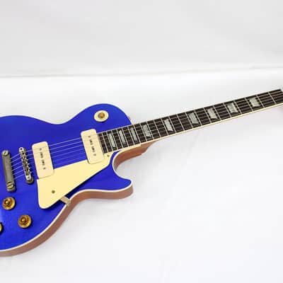 Gibson Custom Shop '56 Les Paul Standard Reissue  - Murphy Lab Light Aged - Blue Sparkle image 4