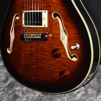 2022 PRS - SE Hollowbody II - Black Gold Burst image 2