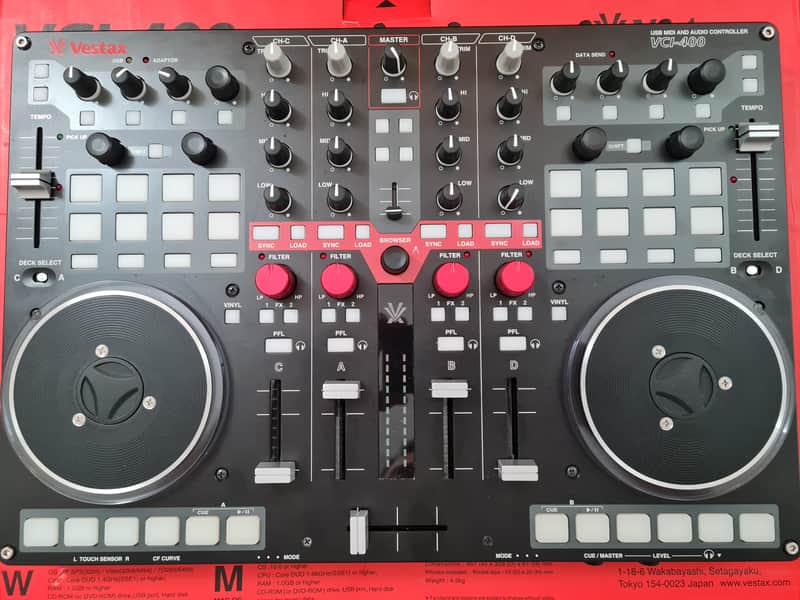 Vestax VCI-400 2016 - Red image 1