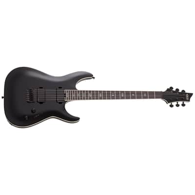 C-1 SLS Elite Evil Twin - Satin Black Schecter image 2