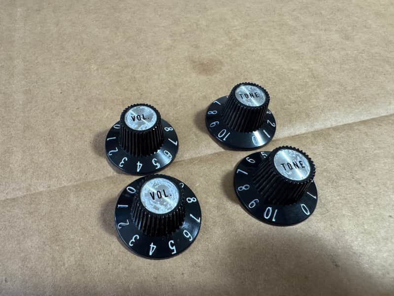 Gibson Vintage 1967 Witch Hat Knobs SG ES-335 150 Melody Maker 1968 1969 1970 1971 1972 image 1