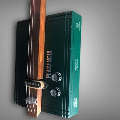 Custom 3-String Fretless Slide Electric Guitar – Plasencia Cigar Box image 4