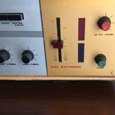 ULTRA RARE ELKA DRUMMER ONE DRUM MACHINE / BEATBOX 1969 - KRAFTWERK / CLUSTER / KRAUT ROCK image 9