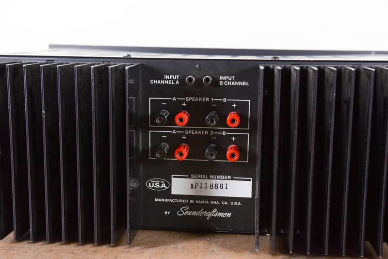 Soundcraftsmen A5002 Two-Channel Power Amplifier (church owned