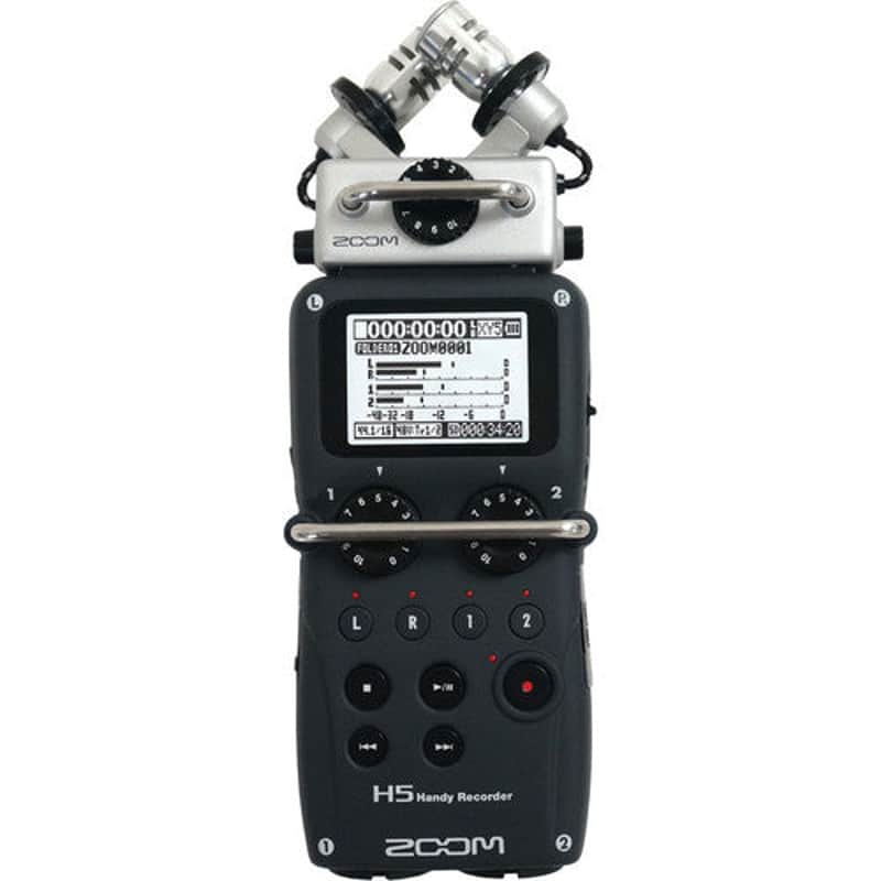 Zoom H5 Handy Recorder With Interchangeable Microphone System image 1