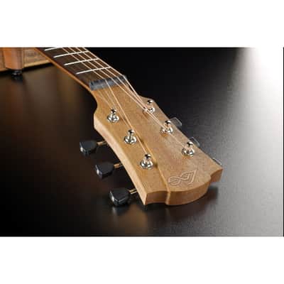 Lag T70TE-NAT Tramontane 70 Travel Solid Sitka Spruce Top Okoume Neck Acoustic-Electric Guitar image 7