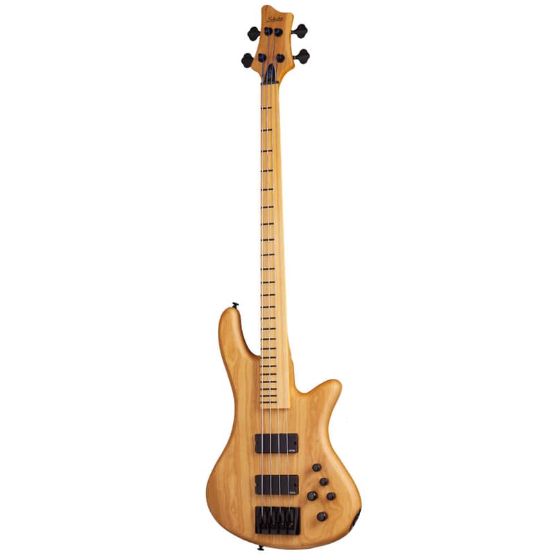 Schecter Stiletto Session-4 FL Aged Natural Satin ANS Fretless B-Stock image 1