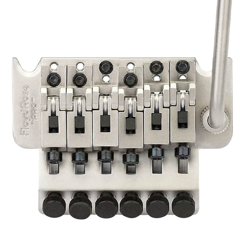 Genuine Floyd Rose 1000 Series Pro Tremolo, Satin Nickel FRTP4000S image 1