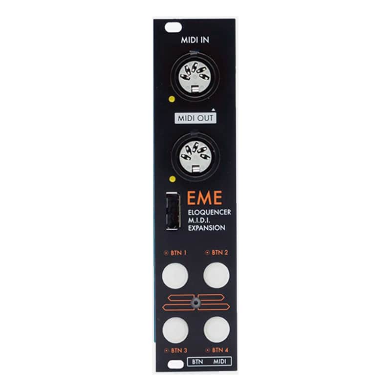 Winter Modular EME Eurorack Eloquencer MIDI Expansion Module (Black) image 1