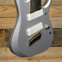 Ibanez RGD Axe Design Lab Multi-Scale RGDMS8 8-String Electric Guitar Classic  Silver Matte