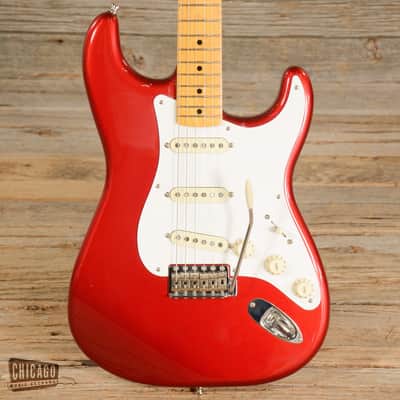 Fender Stratocaster MIM 50's Lacquer Candy Apple Red USED (s965) image 1