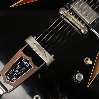 2021 Gibson Custom Shop '64 Trini Lopez Standard Reissue ES-335 - Ebony VOS | USA Semi-Hollow Vintage Diamond F Holes Firebird Headstock | CoA OHSC image 21
