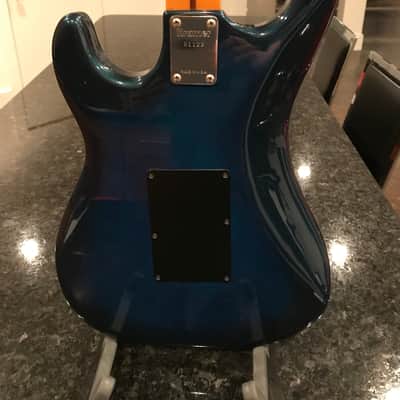 Kramer Pacer challenger strat 1979 Blue burst image 5