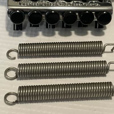1990's Korean Ibanez RG Series SLT101 SLT-101 Chrome Floyd Rose Single Locking Tremolo Bridge & Arm image 4