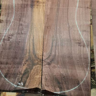 Exotic Wild Grain East Indian Rosewood Back and Sides for a Dreadnought Acoustic image 2