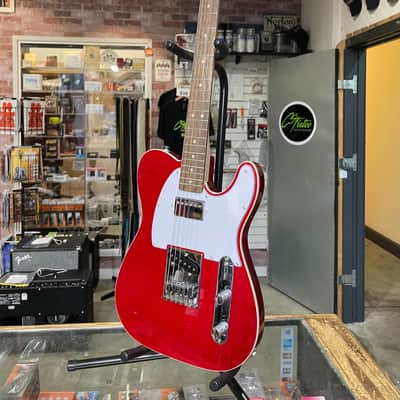 Squier Affinity Telecaster FMT SH 2024 - Crimson Red Transparent imagen 5