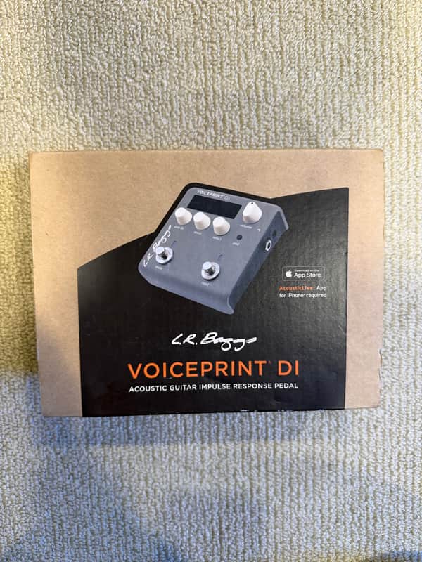 LR Baggs Voiceprint DI Acoustic Guitar Impulse Response Pedal 2010s - Black image 1