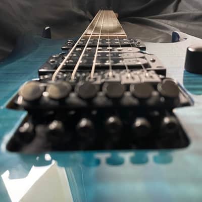 Cort X-11 2004 Transparent Blue MIK image 15