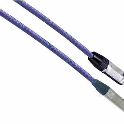 PURPLE HAZE Designer Series Guitar Cables - 1/4" Straight to Right Angle - 1 ft. / STRAIGHT to RIGHT ANGLE image 1