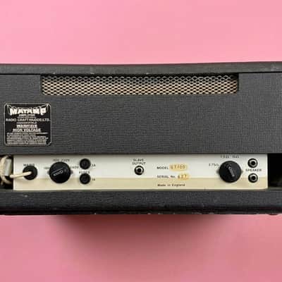 Matamp GT100 1974 – Collector grade – Vintage British Tube Amp Head - #627 image 2