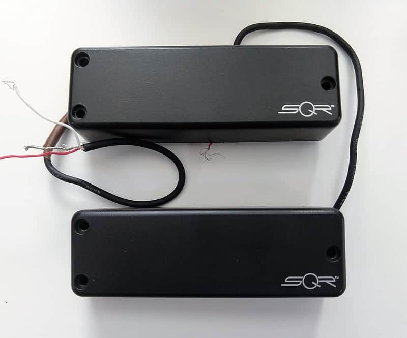 Squier SQR Bass Humbucker Pickups 4 String Soapbar image 1