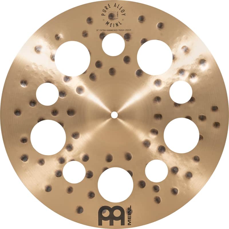 Meinl 18" Pure Alloy Extra Hammered Trash Crash Cymbal image 1