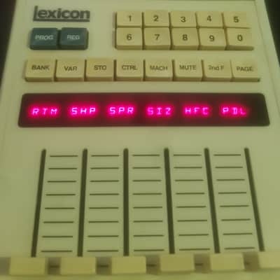Lexicon 480L Digital Effects System with LARC Remote 1980s - Black / White Remote image 3