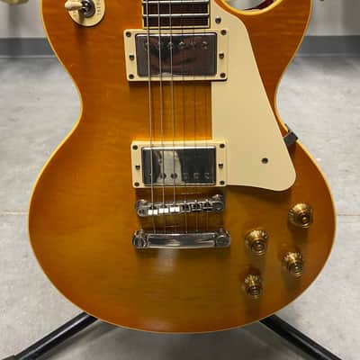 Epiphone Elitist Les Paul 2007 - Amber Burst - Hardshell Case Included image 3