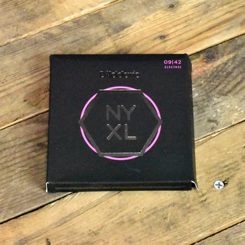 D'Addario NYXL0942-3P 3-Pack Electric Guitar Strings Super Light 9-42 image 1
