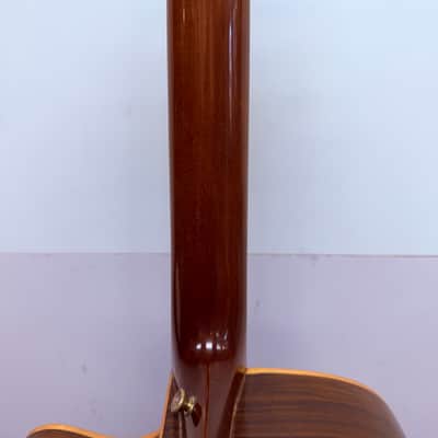 Vintage Alvarez by Kazuo Yairi DY-1 Acoustic Electric Guitar with Gig Bag Made in Japan 1990 image 23