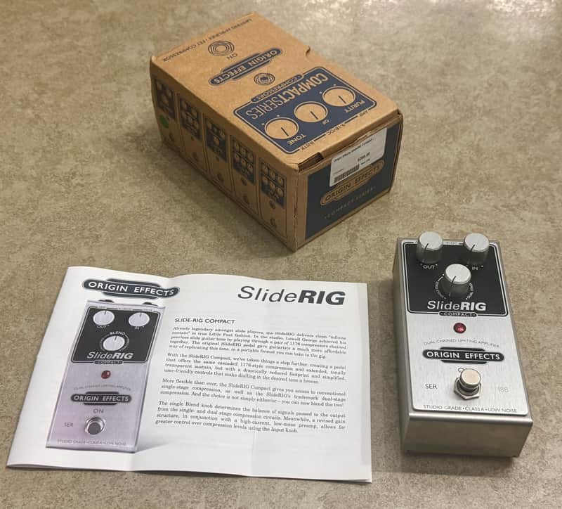 Origin Effects SlideRIG Compact Compressor 2010s - Silver image 1
