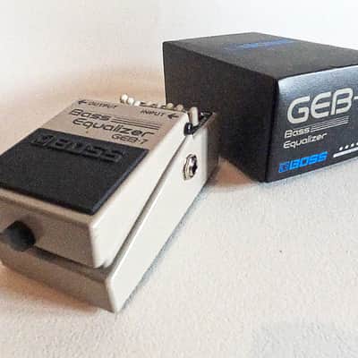 Boss GEB-7 Bass Equalizer (Silver Label) 1995 - Present - Gray image 1