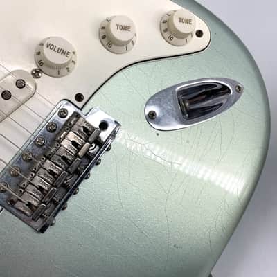 2005 Fender Custom Shop Limited Edition ’66 Stratocaster Closet Classic – Firemist Silver Metallic image 20