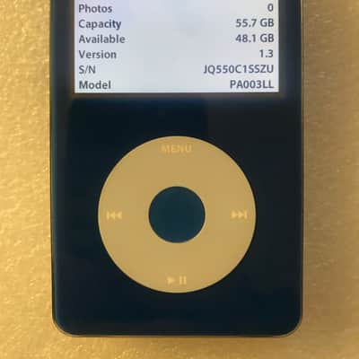 Apple iPod CLASSIC 60GB 5th Gen video A1136 2005 - Blue NEW