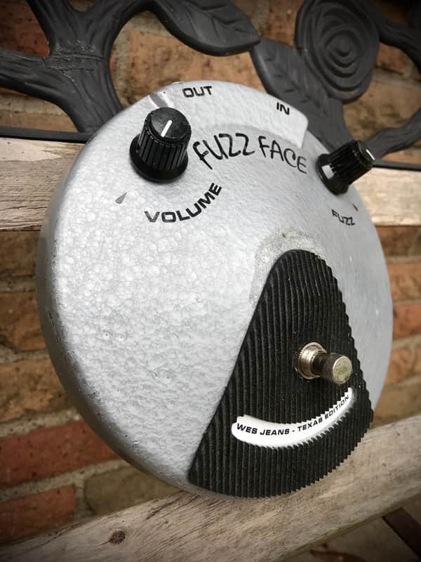 Fuzz Face - Wes Jeans Texas Edition BC183 - Aged Maui Silver | Reverb
