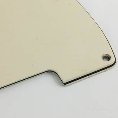 Genuine Fender Standard Lefty Tele Guitar Pickguard Faded Parchment Aged 3-ply image 4