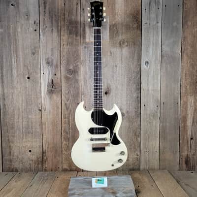 Gibson SG Junior 1965 519 Made in 1965 w/ Original Case Excellent - Polaris White image 2