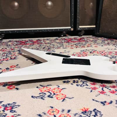2008 Dean SplitTail Floyd Zakk Wylde w/ OHSC - Limited Edition - Classic White w/ Pinstripe image 22