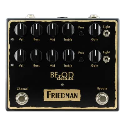 Friedman BE-OD Deluxe Overdrive Black image 1