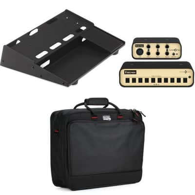 Friedman Tour Pro 1317 13-inch x 17-inch Pedalboard Platinum Pack and Gig Bag Bundle image 2
