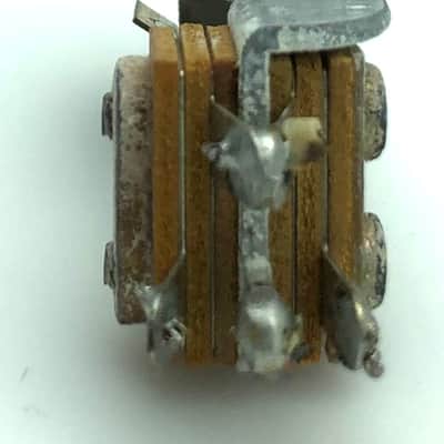 Gibson Vintage Switchcraft 3-Way Toggle Switch SG ES-335 1970’s - Aged Creme Cream image 4